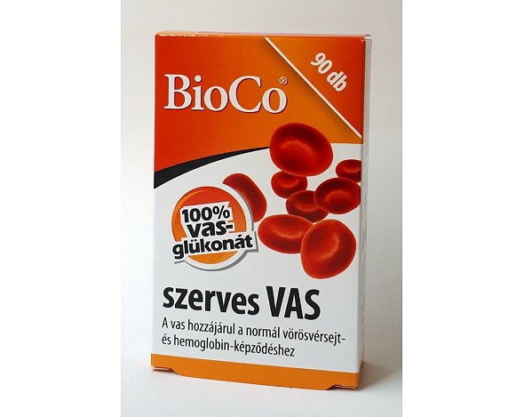 BioCo szerves VAS tabletta fotók